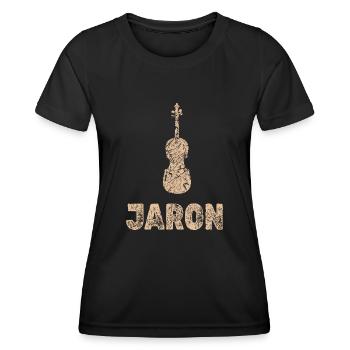 Viola Jaron - Women's Functional T-Shirt - black - Front - AI Model Female 172 light (172cm)