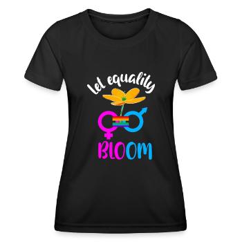 Equality - Women's Functional T-Shirt - black - Front - AI Model Female 172 light (172cm)