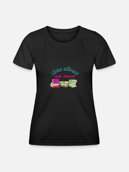 SuB-Abbau - Frauen Funktions-T-Shirt - Schwarz