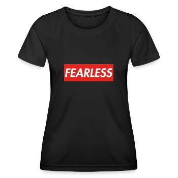 FEARLESS - Women's Functional T-Shirt - black - Front - AI Model Female 172 light (172cm)