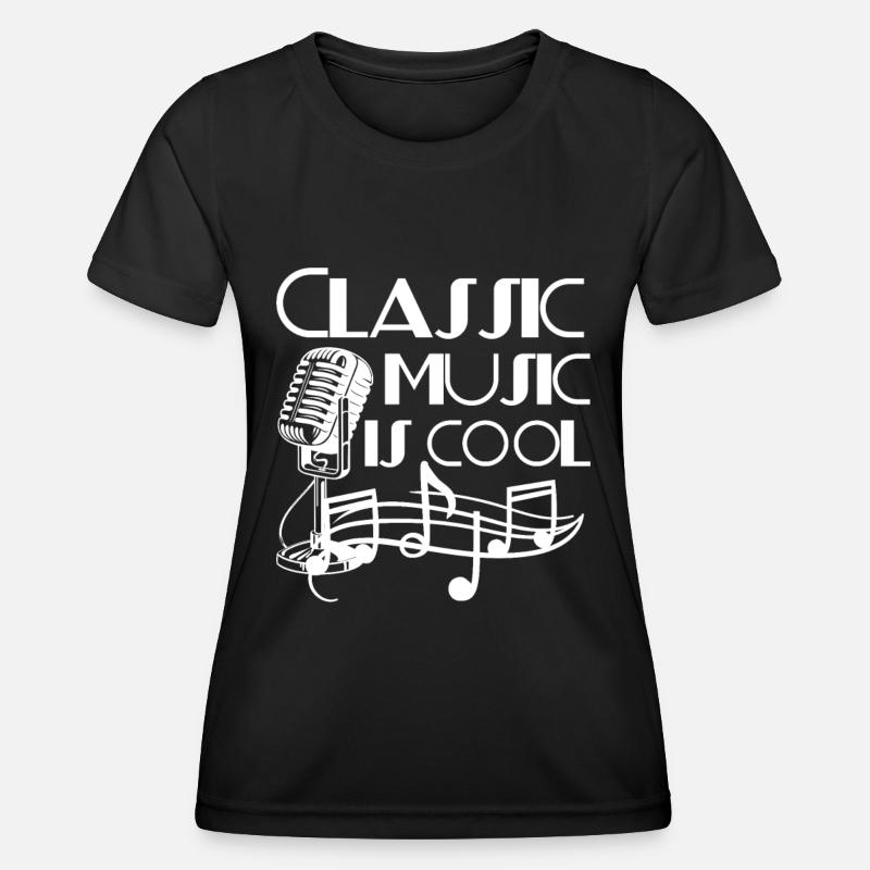 Classical music - Women's Functional T-Shirt - black