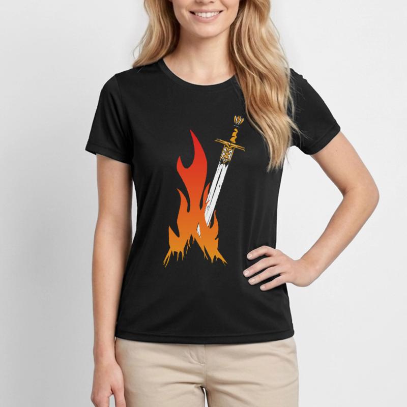 Feu Épée de feu Épée de Feu T-shirt sport Femme