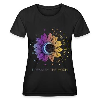 Boho Bohemian Spiritual Gift - Women's Functional T-Shirt - black - Front - AI Model Female 172 light (172cm)