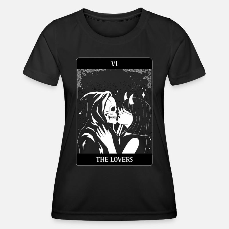 Occult Goth Gothic Punk Grunge - Women's Functional T-Shirt - black
