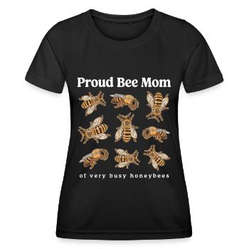 Beekeeper Beekeeper Beekeeper Beekeeping Gift - Women's Functional T-Shirt - black - Front - AI Model Female 172 light (172cm)