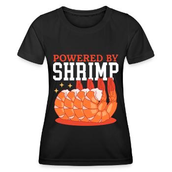 Crab Shrimp Crab Lover Crab Gift - Women's Functional T-Shirt - black - Front - AI Model Female 172 light (172cm)