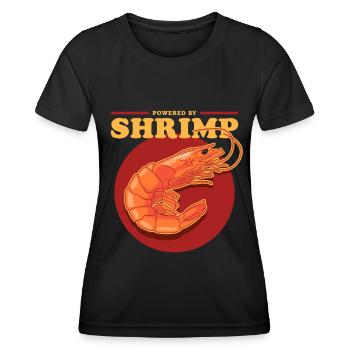 Crab Shrimp Crab Lover Crab Gift - Women's Functional T-Shirt - black - Front - AI Model Female 172 light (172cm)