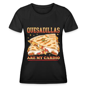 Quesadilla Tortilla Quesadillas Gift - Women's Functional T-Shirt - black - Front - AI Model Female 172 light (172cm)
