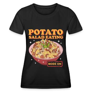 Potato Salad Potato Salad Gift - Women's Functional T-Shirt - black - Front - AI Model Female 172 light (172cm)