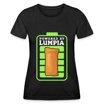 Lumpia Spring Rolls Loempia Gift - Women's Functional T-Shirt - black - Front - AI Model Female 172 light (172cm)