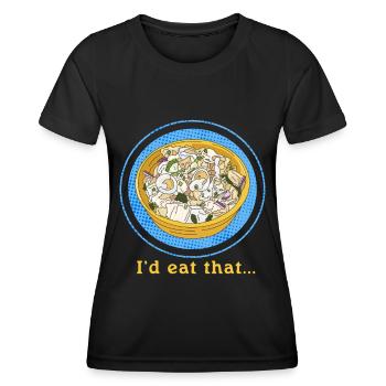 Potato Salad Potato Salad Gift - Women's Functional T-Shirt - black - Front - AI Model Female 172 light (172cm)