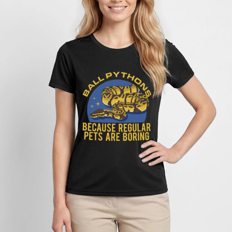 Roi Python Serpents Python Cadeau T-shirt sport Femme