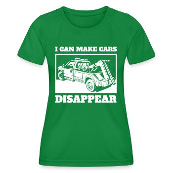 Abschleppwagen Truck Abschlepper - Frauen Funktions-T-Shirt - Kelly Green - Vorne - AI Model Female 172 dark (172cm)