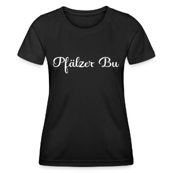 Pfalz Pfälzer Rheinland Pfalz - Frauen Funktions-T-Shirt - Schwarz - Vorne - AI Model Female 172 light (172cm)