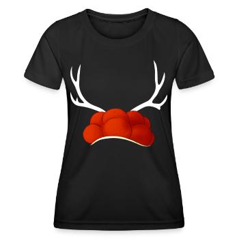 Schwarzwald Schwarzwälder Baden-Württemberg - Frauen Funktions-T-Shirt - Schwarz - Vorne - AI Model Female 172 light (172cm)