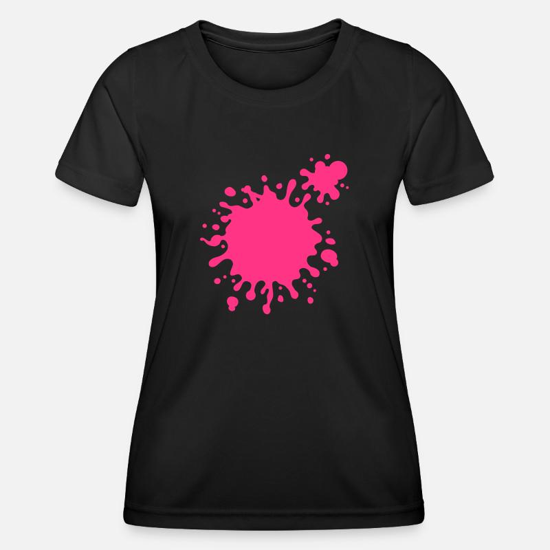 Splatter - Women's Functional T-Shirt - black