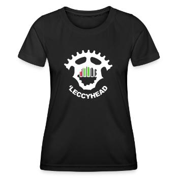 'Leccyhead with Teeth - Women's Functional T-Shirt - black - Front - AI Model Female 172 light (172cm)