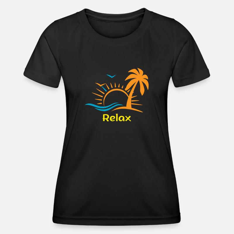 Relax - Women's Functional T-Shirt - black