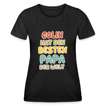 Baby Colin - Frauen Funktions-T-Shirt - Schwarz - Vorne - AI Model Female 172 light (172cm)