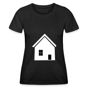 Builders Architect Home Houses Property - Women's Functional T-Shirt - black - Front - AI Model Female 172 light (172cm)