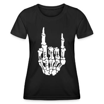 Metal For Ever - Musique - Dire - T-shirt sport Femme - noir - Devant - AI Model Female 172 light (172cm)