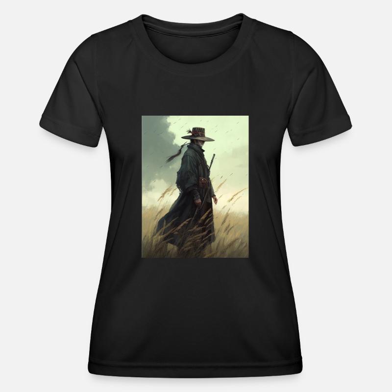 Samurai II - Women's Functional T-Shirt - black