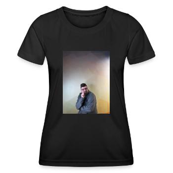 Tom Erik Risanger - Frauen Funktions-T-Shirt - Schwarz - Vorne - AI Model Female 172 light (172cm)
