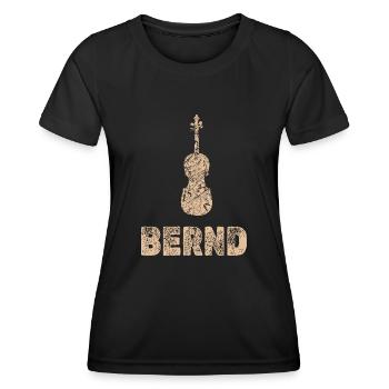 Viola Bernd - T-shirt sport Femme - noir - Devant - AI Model Female 172 light (172cm)