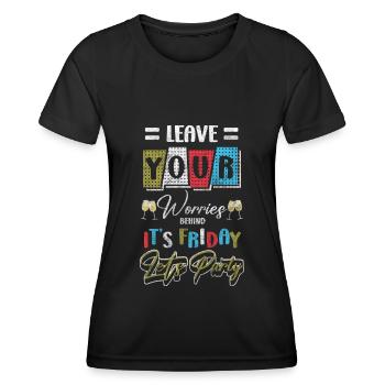 Celebration Birthday Beer Celebration - Women's Functional T-Shirt - black - Front - AI Model Female 172 light (172cm)
