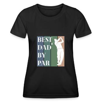 Golf Golfer Putter Golf Club Cadeau - T-shirt sport Femme - noir - Devant - AI Model Female 172 light (172cm)