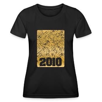 2010 - Women's Functional T-Shirt - black - Front - AI Model Female 172 light (172cm)