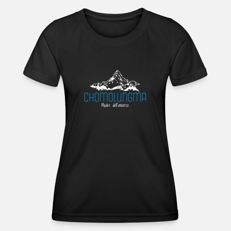 Chomolungma - Women's Functional T-Shirt - black