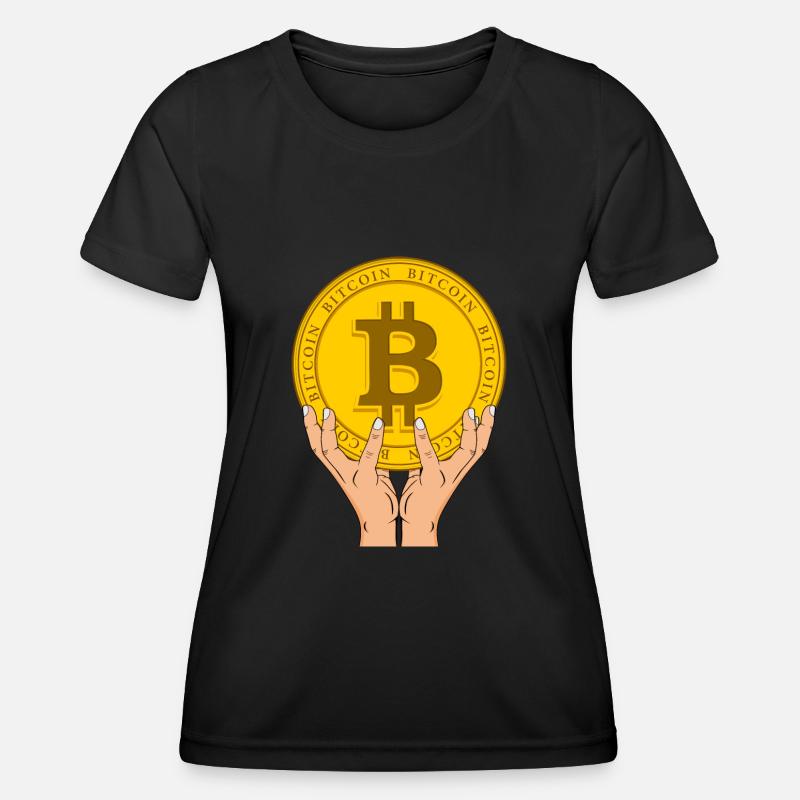 Bitcoin - Women's Functional T-Shirt - black