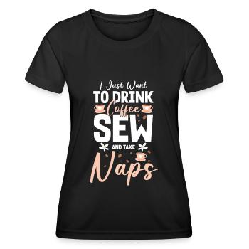 Tailor Lingerie Suit - Women's Functional T-Shirt - black - Front - AI Model Female 172 light (172cm)