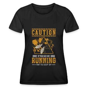 Imker Bienenzucht Bienchen - Frauen Funktions-T-Shirt - Schwarz - Vorne - AI Model Female 172 light (172cm)
