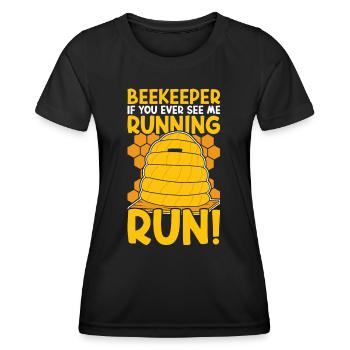Imker Honigbiene Imker Imker Imker - Frauen Funktions-T-Shirt - Schwarz - Vorne - AI Model Female 172 light (172cm)