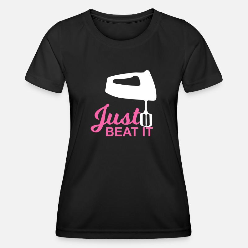 Just beat! - Gift - Women's Functional T-Shirt - black