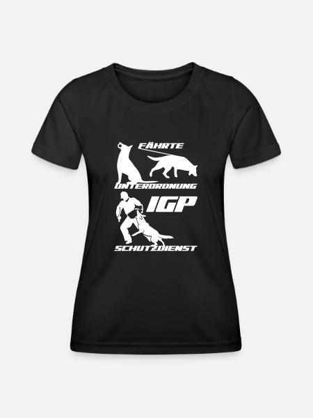 IGP Edition 2022 ehemals IPO - Frauen Funktions-T-Shirt - Schwarz