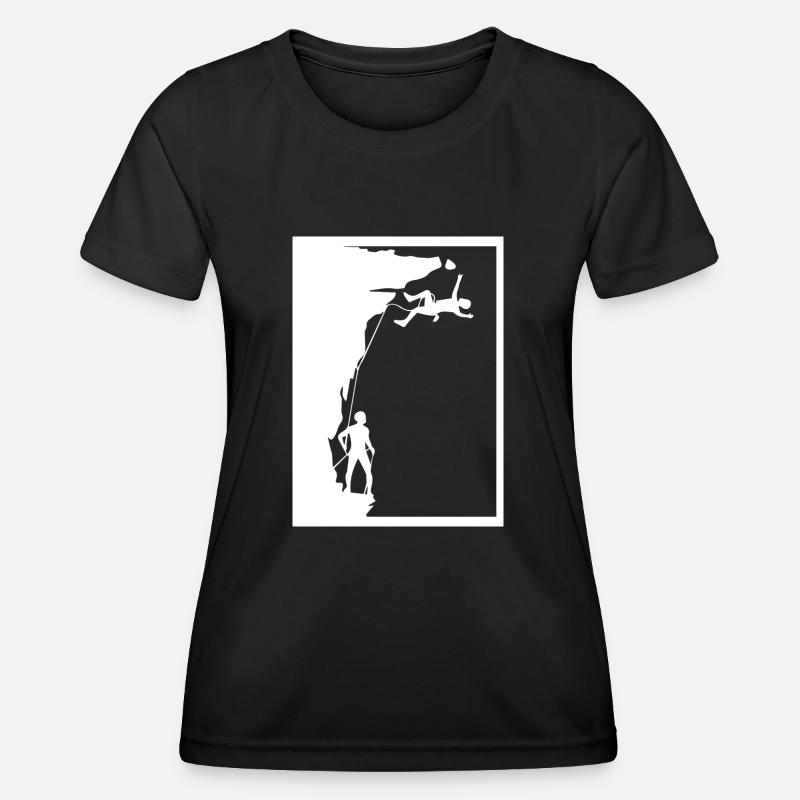 climbing - Women's Functional T-Shirt - black
