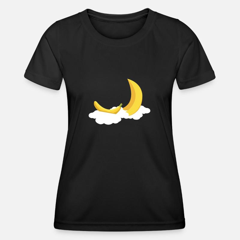 banana moon - Women's Functional T-Shirt - black