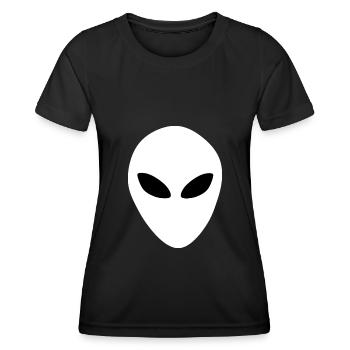 Aliens Alien Head - Women's Functional T-Shirt - black - Front - AI Model Female 172 light (172cm)