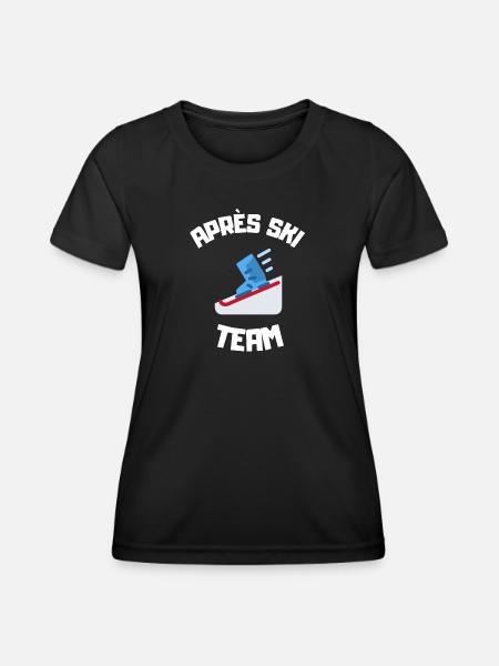 Apres Ski Team - Women's Functional T-Shirt - black