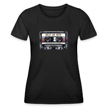 Best of 1974 - 50. Geburtstag Geschenk - Frauen Funktions-T-Shirt - Schwarz - Vorne - AI Model Female 172 light (172cm)