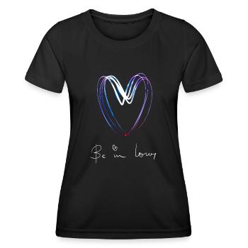 Be in Love - Women's Functional T-Shirt - black - Front - AI Model Female 172 light (172cm)