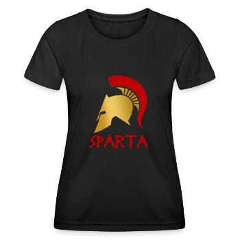 Sparte - T-shirt sport Femme - noir - Devant - AI Model Female 172 light (172cm)