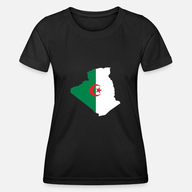 Algeria - Women's Functional T-Shirt - black