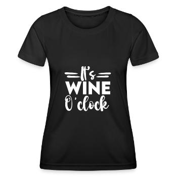Vin - T-shirt sport Femme - noir - Devant - AI Model Female 172 light (172cm)