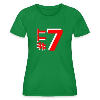 TT7-KARTON - Frauen Funktions-T-Shirt - Kelly Green - Vorne - AI Model Female 172 dark (172cm)