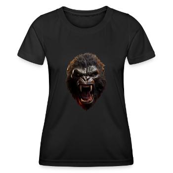Gorilla - Women's Functional T-Shirt - black - Front - AI Model Female 172 light (172cm)