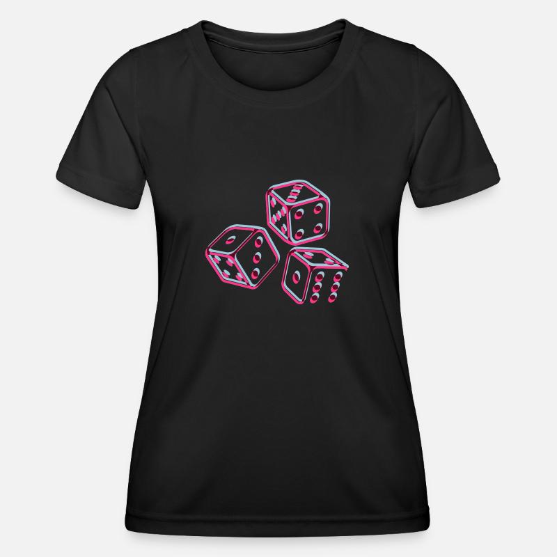 3d - Women's Functional T-Shirt - black